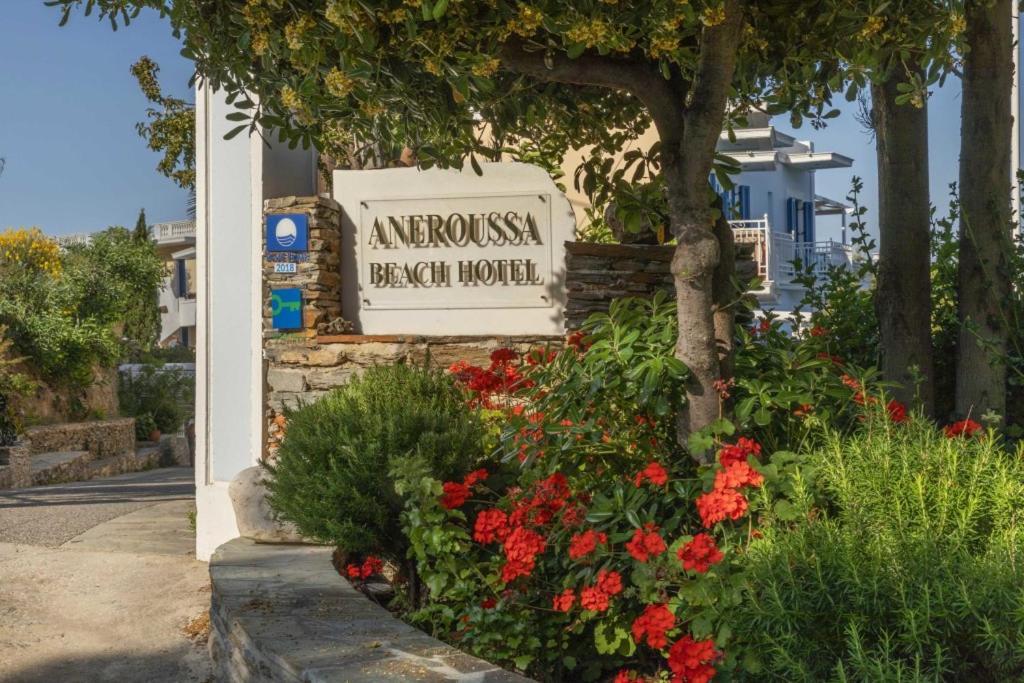 Aneroussa Beach Hotel Bací Kültér fotó