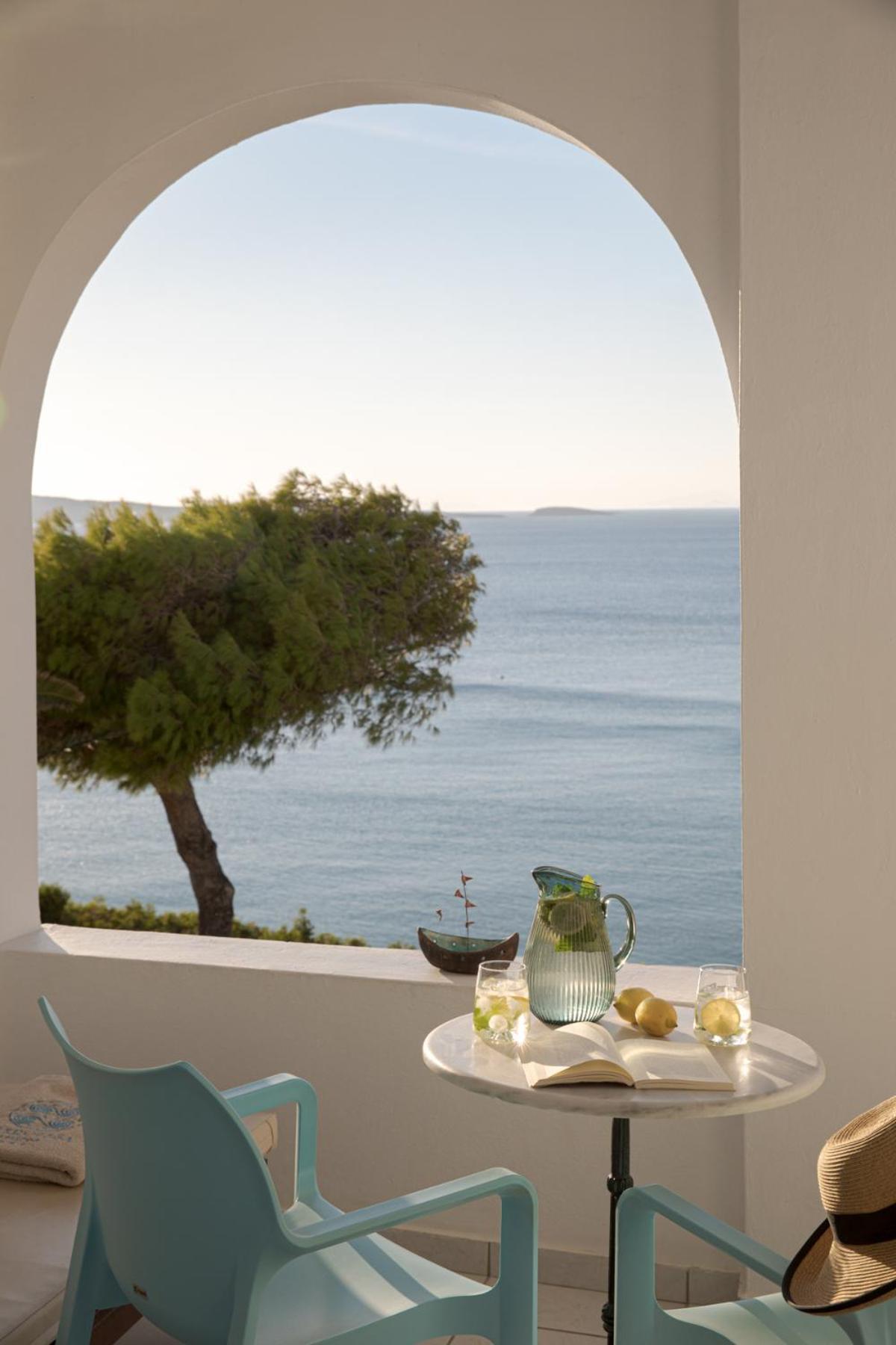 Aneroussa Beach Hotel Bací Kültér fotó